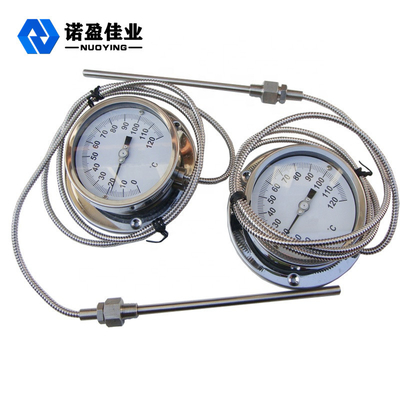 Beli 60mm Dial Bimetal Pengukur Suhu 1.5 Akurasi SS304 0-150 Derajat online manufacture
