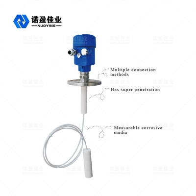 Good price Contact Guided Wave Radar Level Meter of 30m Range for Highly Corrosive Liquids dengan Antenna PTFE on line