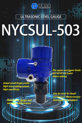 Good price 4-20mA NYCSUL-503 Sensor Ultrasonik Meter Tingkat Cairan Air Tanpa Kontak Sensor Tingkat Ultrasonik Transmit on line