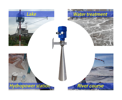 Good price Alat Pengukuran Tingkat Meter Tangki Alat Pengukuran Pemantauan Air Cairan 26GHz Radar Sensor Pengukur Tingkat Tekanan proses: -0,1~2,0MPa Koneksi proses: flange, bracket (opsional) on line