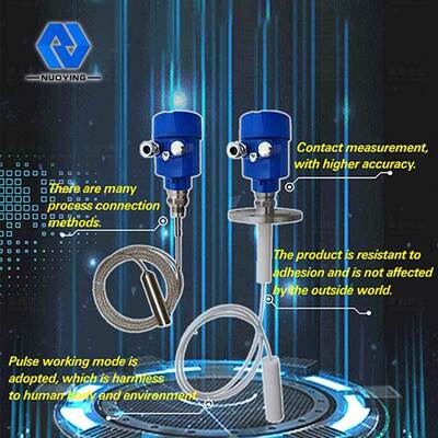 Harga yang bagus NYRD-701 30m Radar Gelombang Terpandu Kontak Tingkat Meter Untuk Cairan Korosi Kuat on line