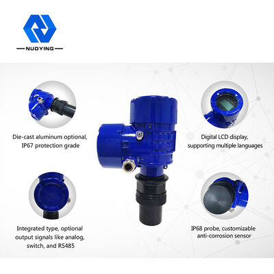 Harga yang bagus NYCSUL-503 Pengukur Tingkat Ultrasonik Sensitivitas Tinggi Daya Besar on line