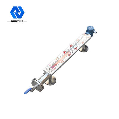 Harga yang bagus Magnetic Flap Level Transmitter Side Mount/Top Mount Indicator Magnetic Float Level Gauge Tank Air Level Gauge on line