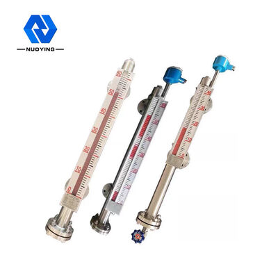 Harga yang bagus 4-20mA Magnetic Flap Level Gauge Glass Tube Float Liquid Level Measuring Instrument dengan Sertifikat SIL dan CE on line