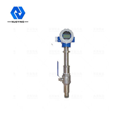 Harga yang bagus Insertion Electromagnetic Flow Meter Water Acid Alkali Alarm on line