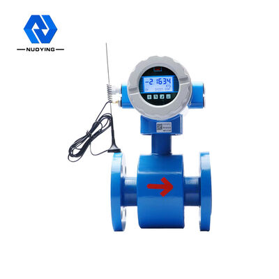 Harga yang bagus Anti-interferensi yang kuat IP68 Meter Aliran Elektromagnetik Cerdas 0.1-10m/S 4-20mA on line