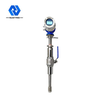 Harga yang bagus SS316 Bahan elektroda Insersi Jenis Air Limbah Magnetic Flow Meter Powered Plug-in Electromagnetic Flow Meter on line