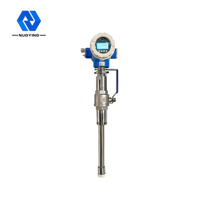 Harga yang bagus IP65 Insertion Electromagnetic Flow Meter Untuk Pengukuran Air Cair Korosif Semen on line