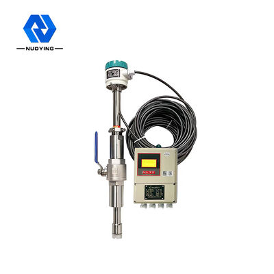 Harga yang bagus SS316 Bahan elektroda Insersi Jenis Air Limbah Magnetic Flow Meter Powered Plug-in Electromagnetic Flow Meter on line