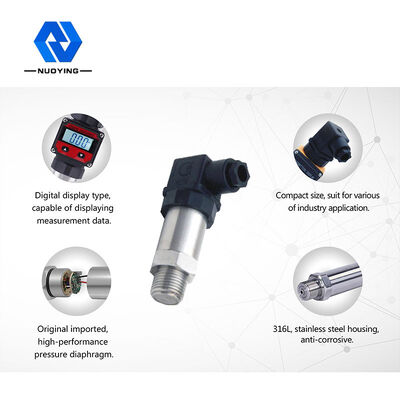 Harga yang bagus Benang Sekrup Pemancar Sensor Tekanan Diafragma IP67 4 - 20mA on line