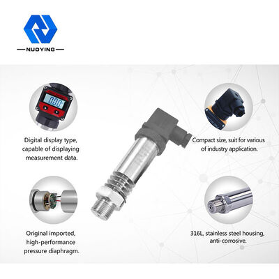 Harga yang bagus Pemancar Sensor Tekanan Uap Gas Cair 316L Suhu Tinggi NP-93420-IC on line
