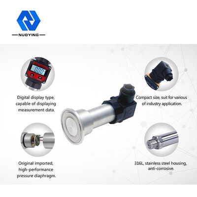 Harga yang bagus Pabrik Langsung 4-20ma 1-5V IP65 24v Pressure Transmitter/Transducer/Sensor Chips ODM Didukung Gas/Liquid OEM Tekanan C on line