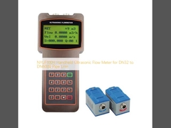 NYUF100H Handheld Ultrasonic Flow Meter untuk DN32 sampai DN6000 Pipe Line