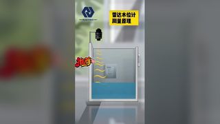 Sensor Ketinggian Air Radar Pemancar Modbus RS485