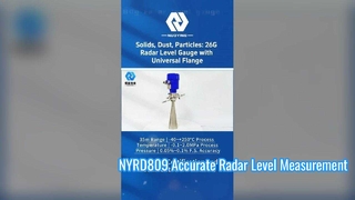 NYRD809 26GHz Radar Level Meter Pengukuran Akurat